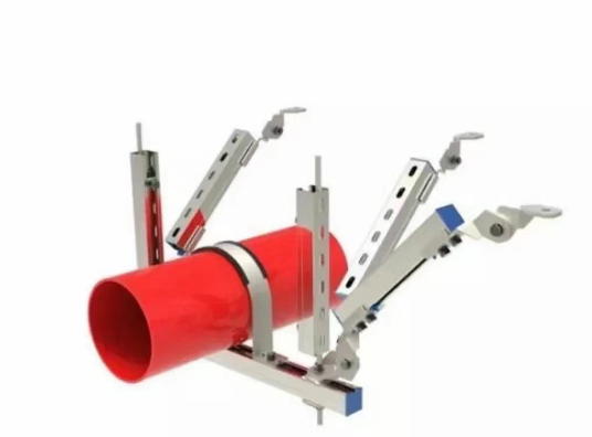 DN200以上單管雙向抗震支架